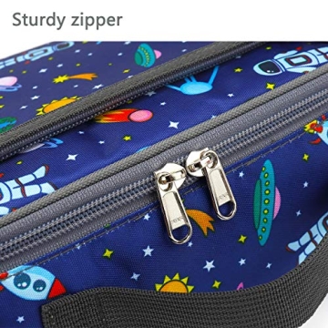 Durable FlowFly Kids Lunch Box for School & Outings.