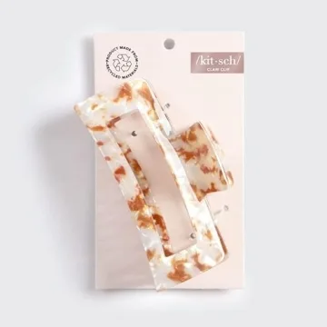 Kitsch Jumbo Claw Clips for Thick Hair - Stylish Durability