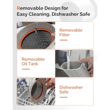 YANASO Portable Kitchen Range Hood – 3-Speed Exhaust Fan