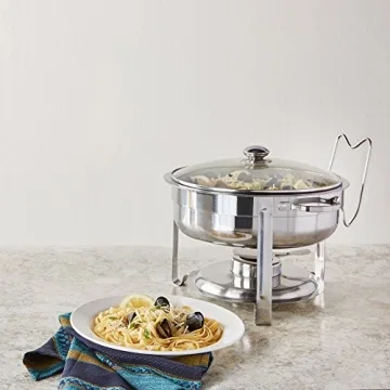 4-Quart NUCU-Vollrath Food Chafer in Stainless Steel