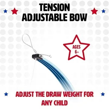 NSG Deluxe Bow and Arrow Set for Kids - Safe & Fun Archery