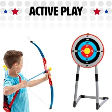 NSG Deluxe Bow and Arrow Set for Kids - Safe & Fun Archery