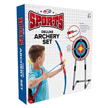 NSG Deluxe Bow and Arrow Set for Kids - Safe & Fun Archery