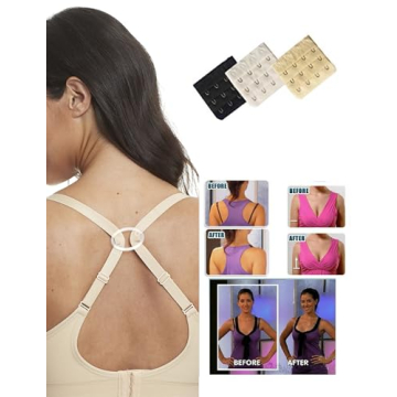 HOFISH Women's Full Cup Lightly Padded Nursing Bra Set – 3PCS for Ultimate Comfort