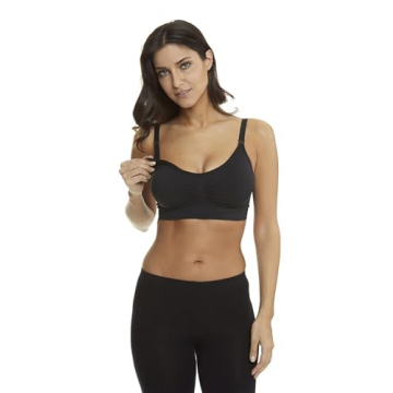 HOFISH Women's Full Cup Lightly Padded Nursing Bra Set – 3PCS for Ultimate Comfort