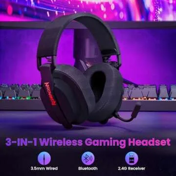 Redragon H888 Wireless Gaming Headset - Ultimate Sound Experience