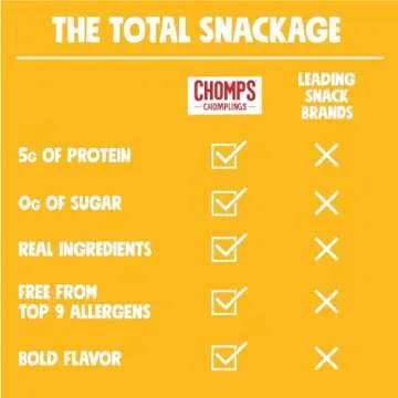 CHOMPS Snack Size Original Turkey Jerky Meat Snack Sticks, ABF Turkey, Keto, Paleo, Whole30 Approved, Low Carb, High Protein, Gluten Free, Sugar Free, Nitrate Free, 35 Calories 0.5 Oz Sticks, Original Turkey 24 Pack