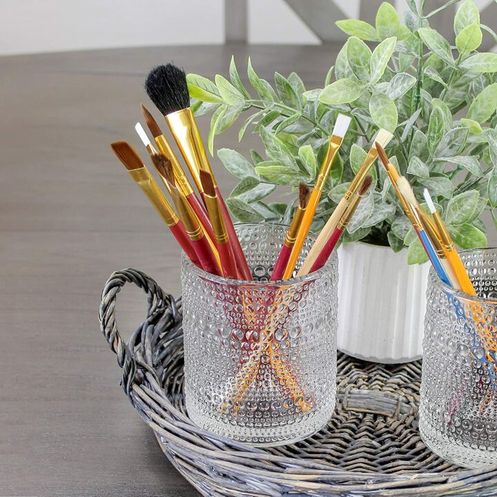 Darware Hobnail Drinking Glasses - 6pk Clear