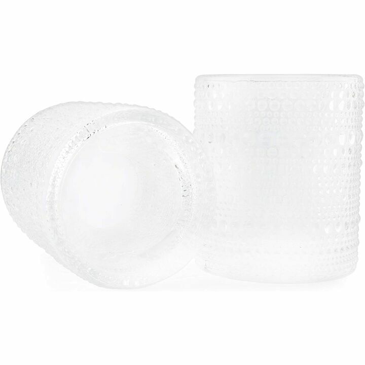 Darware Hobnail Drinking Glasses - 6pk Clear