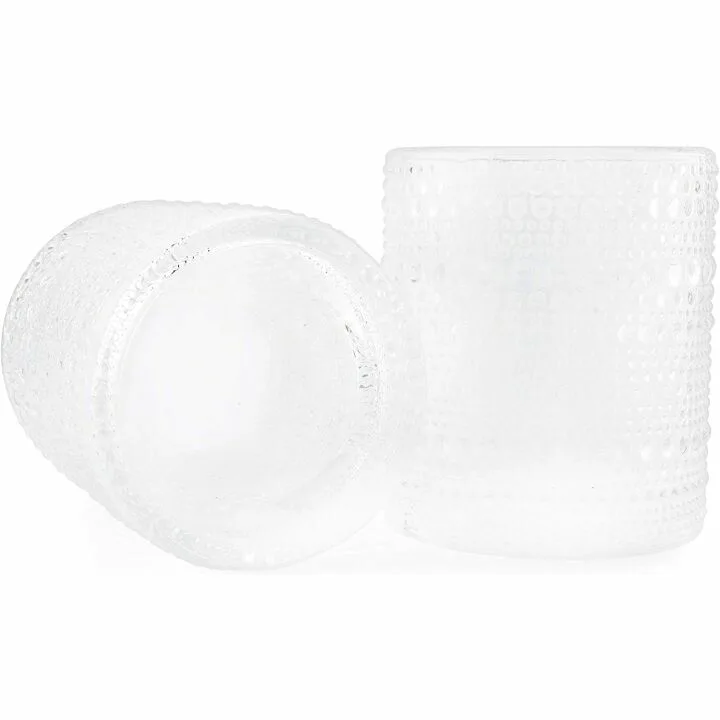 Darware Hobnail Drinking Glasses - 6pk Clear