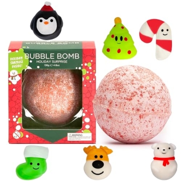 Christmas Bath Bomb for Kids with Surprise Bath Toys Inside (Gift Set) - Christmas Gifts & Stocking ...