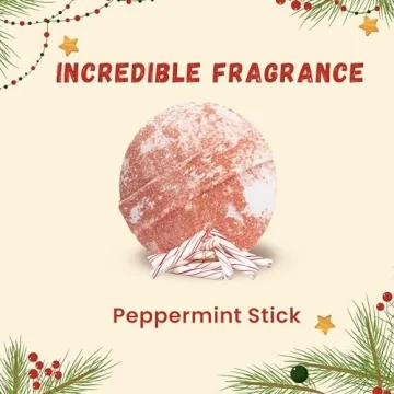 Magical Christmas Bath Bombs with Fun Toys for Kids