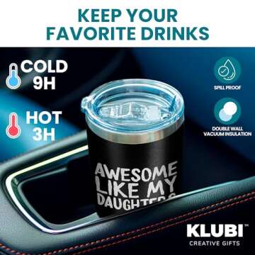 Awesome Like My Daughter Mug for Dads - 20oz KLUBI Gift