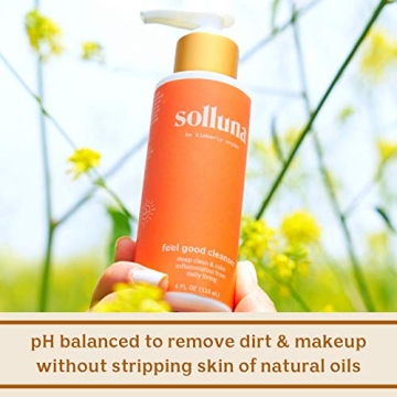 Solluna Feel Good Cleanser Safely Deep Cleans and Nourishes