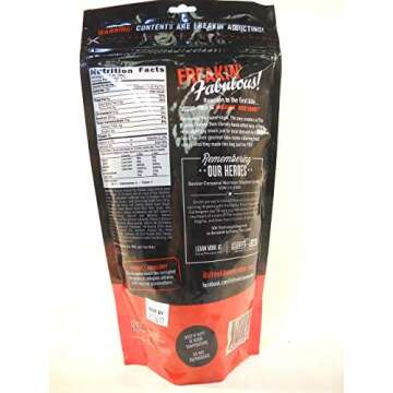 Freakin' Awesome Nosh Bag This bag is packed full of caramelized chips, nuts and Texas goodness for the best snack!