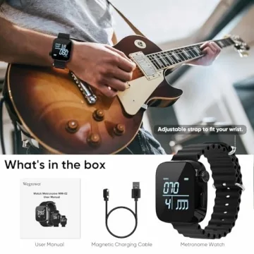 Wearable Vibrating Metronome for Music Practice and Workouts