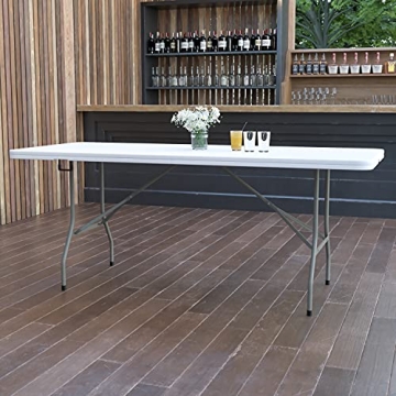 Flash Furniture 6' Folding Table for Indoor and Outdoor Events