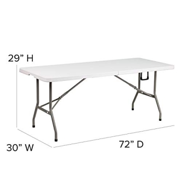 Flash Furniture 6' Folding Table for Indoor and Outdoor Events