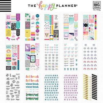 The Happy Planner Sticker Value Pack-Whatever (student), Multi
