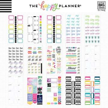 The Happy Planner Sticker Value Pack-Whatever (student), Multi