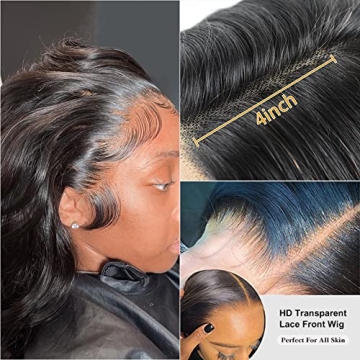 SOUNDFREAQ 22 Inch Body Wave Lace Front Wig for Women