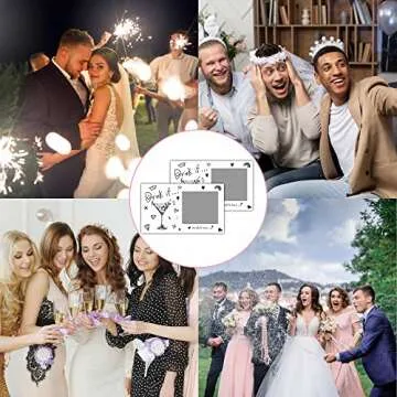 Eyouyeqi Bachelorette Scratch Off Game Cards for Parties