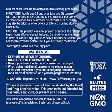 Life Extension Anti-Alcohol Complex for Liver Support