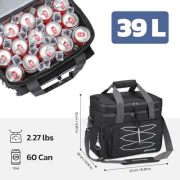 Maelstrom Collapsible Soft Sided Cooler for 60 Cans