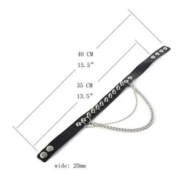 Stylish HZMAN Fashion Choker Necklace for Men and Women