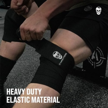 Gymreapers Knee Wraps - Ultimate Support for Weightlifting