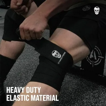Gymreapers Knee Wraps - Ultimate Support for Weightlifting