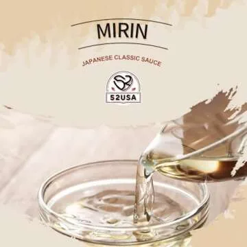 52USA Mirin Cooking Wine for Authentic Japanese Cuisine