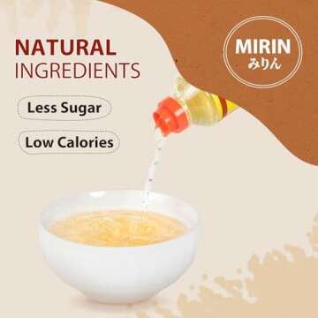 52USA Mirin Cooking Wine for Authentic Japanese Cuisine