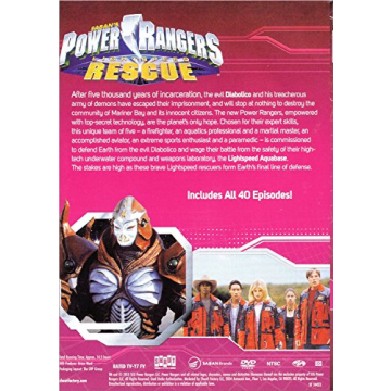 Complete Power Rangers Lightspeed Rescue Series on DVD