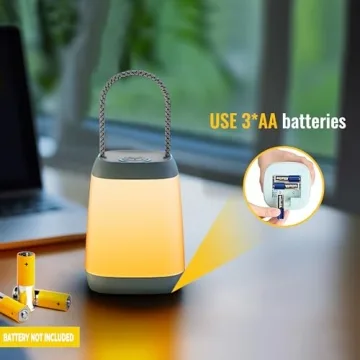 HOKOILN LED Camping Light 2 Pack Ultra-Bright Portable