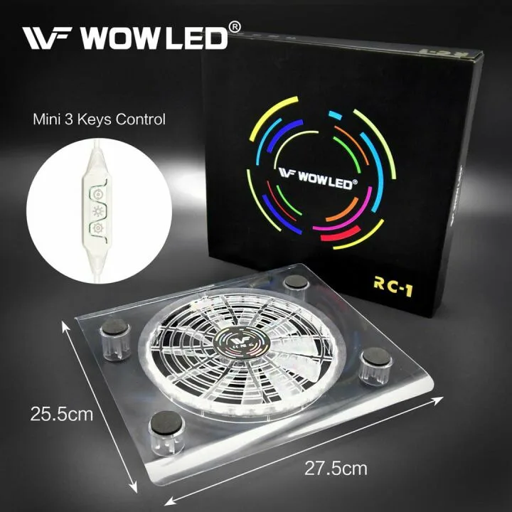 USB RGB LED Cooling Stand for PS4 and Xbox One
