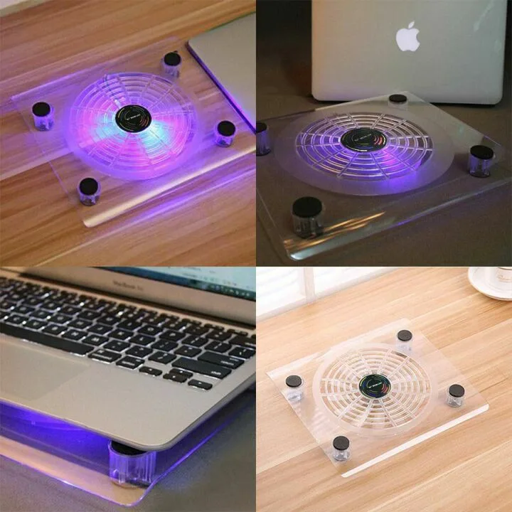 USB RGB LED Cooling Stand for PS4 and Xbox One