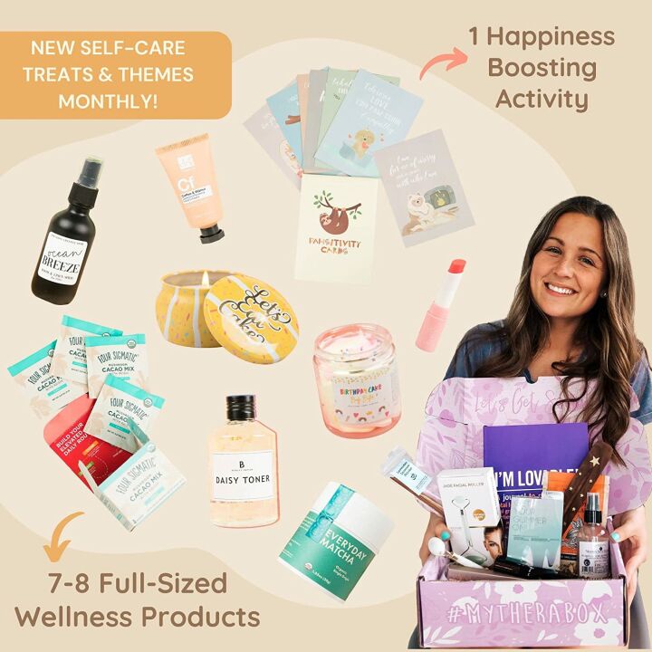TheraBox Self Care Subscription Box for Women