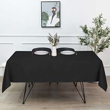 Sancua Rectangle Tablecloth - Stylish & Stain Resistant