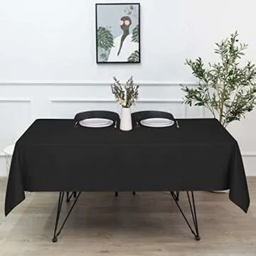 Sancua Rectangle Tablecloth - Stylish & Stain Resistant