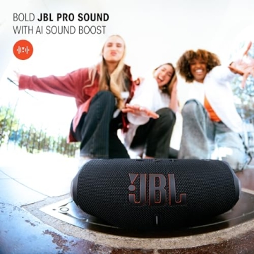 JBL Charge 6 - Portable Waterproof & Drop-Proof Bluetooth Speaker, Bold Pro Sound with AI Sound Boos...