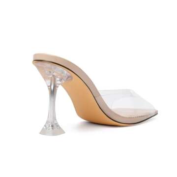Vivianly Clear Heels for Effortless Elegance and Comfort
