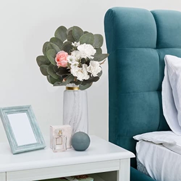 Elegant HATOKU Silver Dollar Eucalyptus Stems for Decor