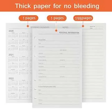 A5 Refill Paper Kit for Ultimate Organization