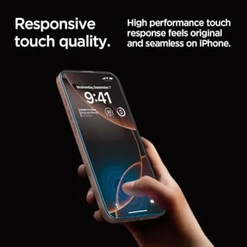 Spigen GlasTR EZ FIT Screen Protector for iPhone 16