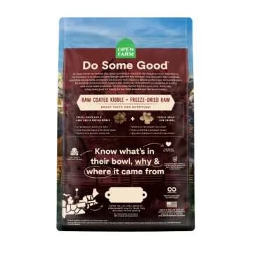 Open Farm RawMix Ancient Grains Front Range Recipe for Dogs, Includes Kibble, Bone Broth, and Freeze...