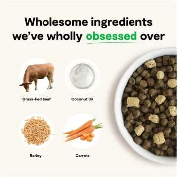 Open Farm RawMix Ancient Grains Front Range Recipe for Dogs, Includes Kibble, Bone Broth, and Freeze Dried Raw, Inspired by The Wild, Humanely Raised Protein and Non-GMO Fruits and Veggies, 3.5 lb