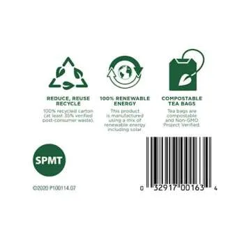 Traditional Medicinals Organic Spearmint Herbal Tea, Healthy & Refreshing, (Pack of 2) - 32 Tea Bags Total