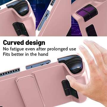 LUPAPA Protective Case for Steam Deck with Kickstand, Non-Slip Protective Shell for Steam Deck Made of PC Material, Accessories for Steam Deck Gaming Handheld