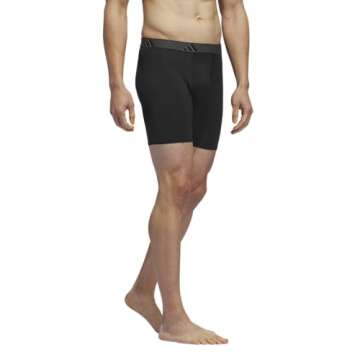 adidas Microfiber Performance Boxer Briefs for Men